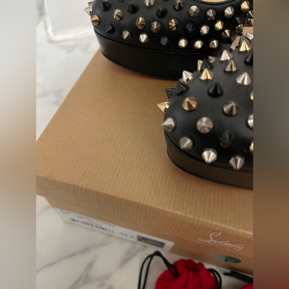Christian Louboutin Bianca Spikes 140 Nappa - Picture 11 of 11
